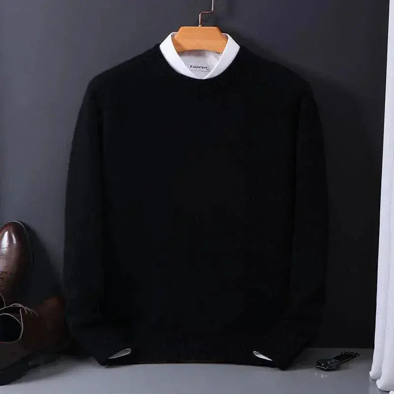 Lorenz Classic Crewneck Cashmere Sweater Artisio
