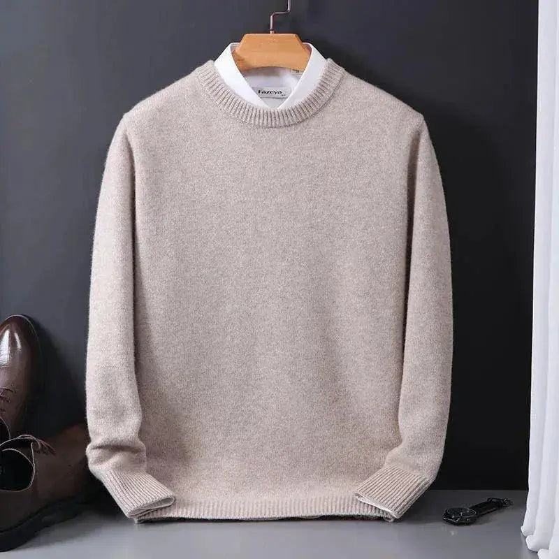 Lorenz Classic Crewneck Cashmere Sweater Artisio