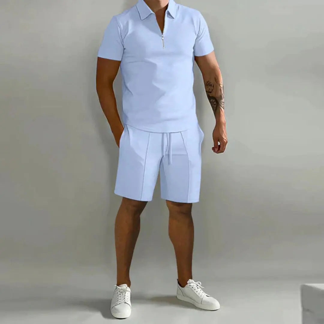 Luca Zip Polo & Short Set Artisio