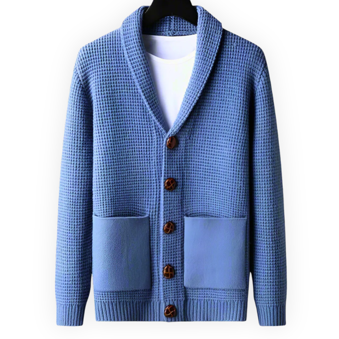 AT | Men’s Ribbed Vintage Knit Cardigan