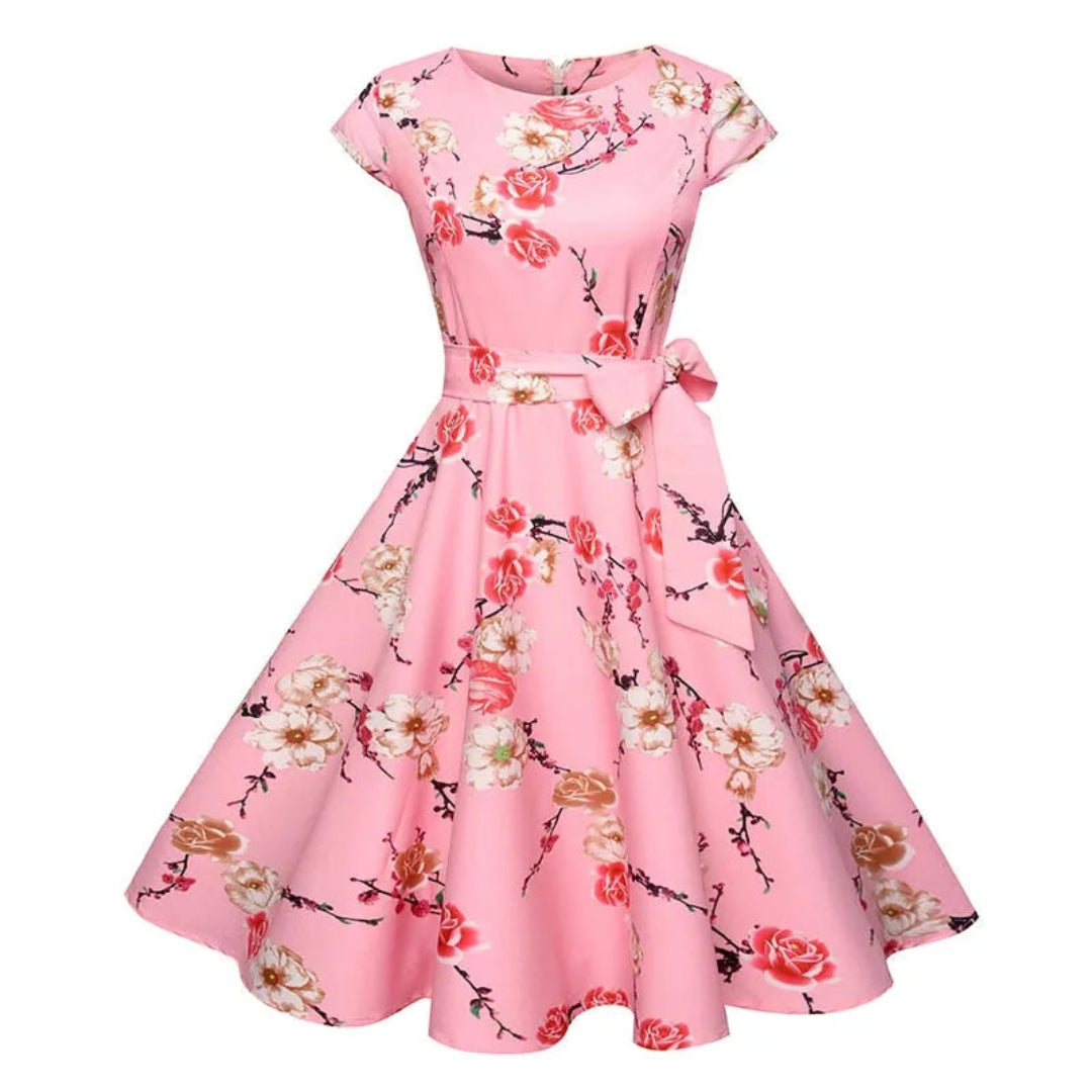 Mandy 1950s Vintage Swing Dress Artisio