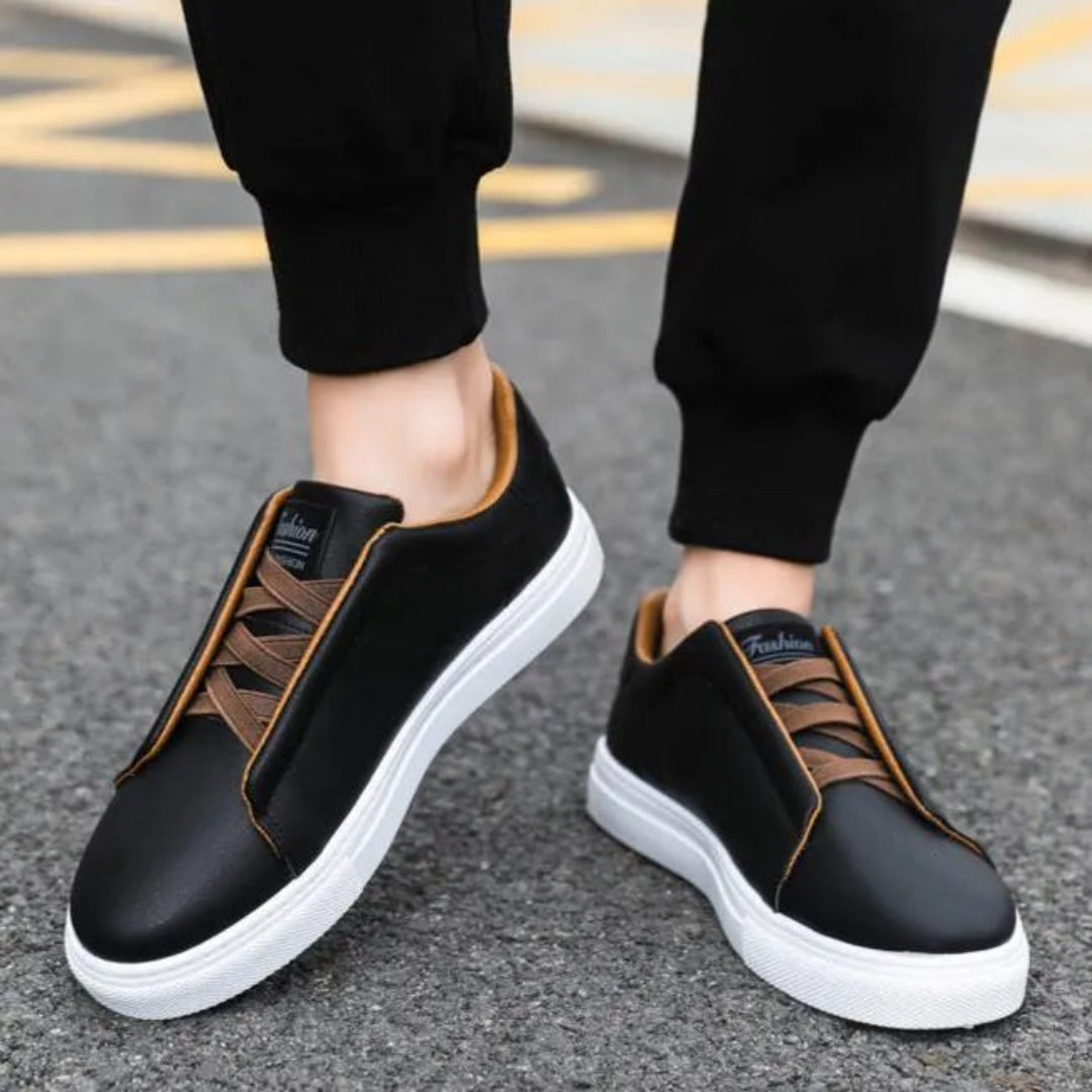 Marco Luxe Leather Sneakers Artisio