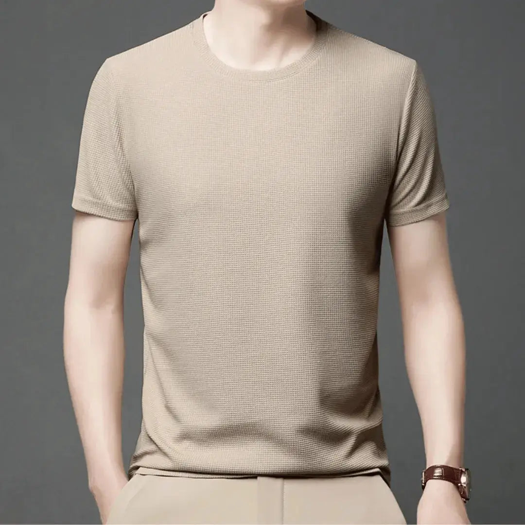 Massimo Men's Textured T-Shirt Artisio