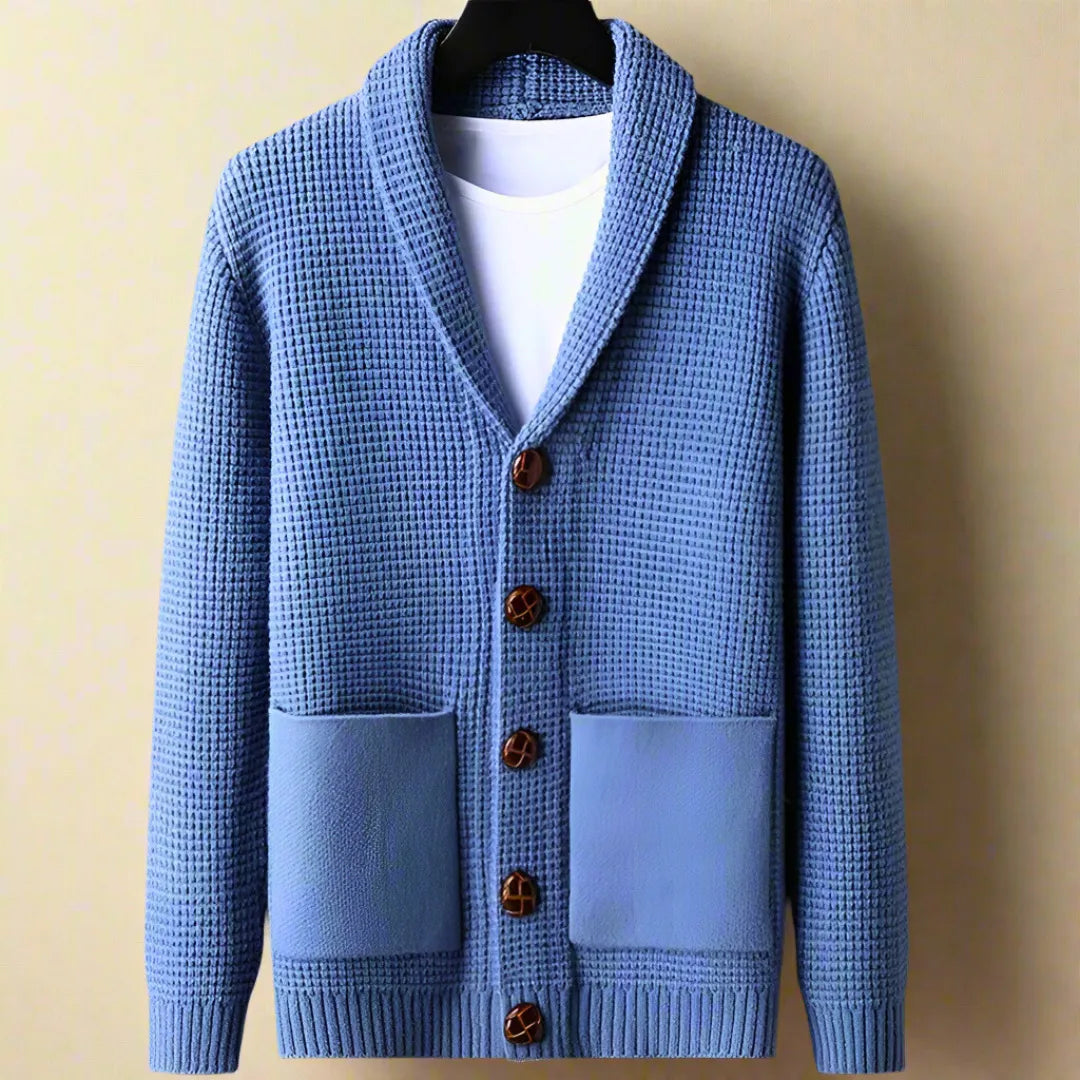 Matthew Classic Knit Shawl Cardigan Artisio