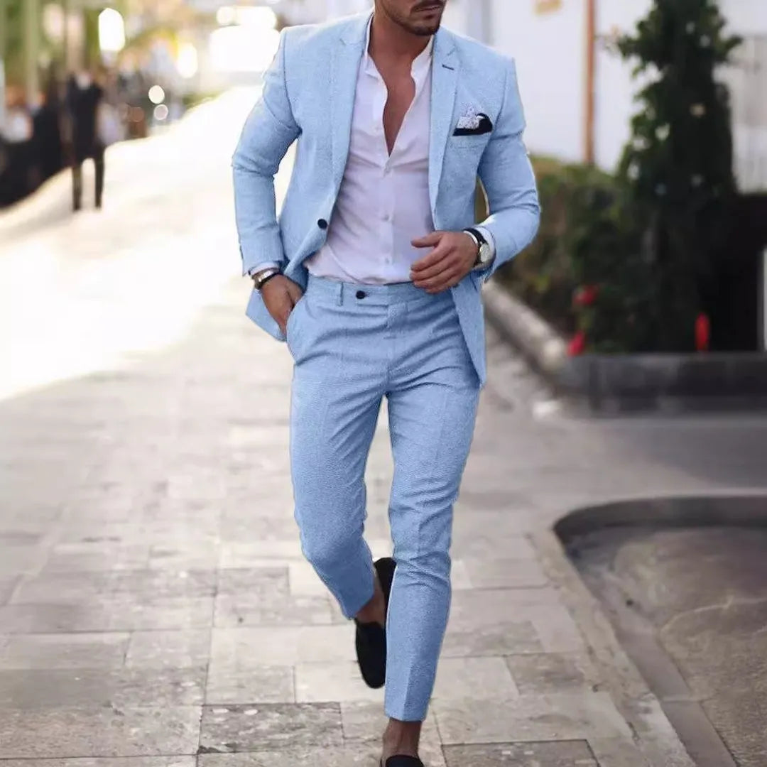 Max Slim Fit Two-Piece Suit Artisio