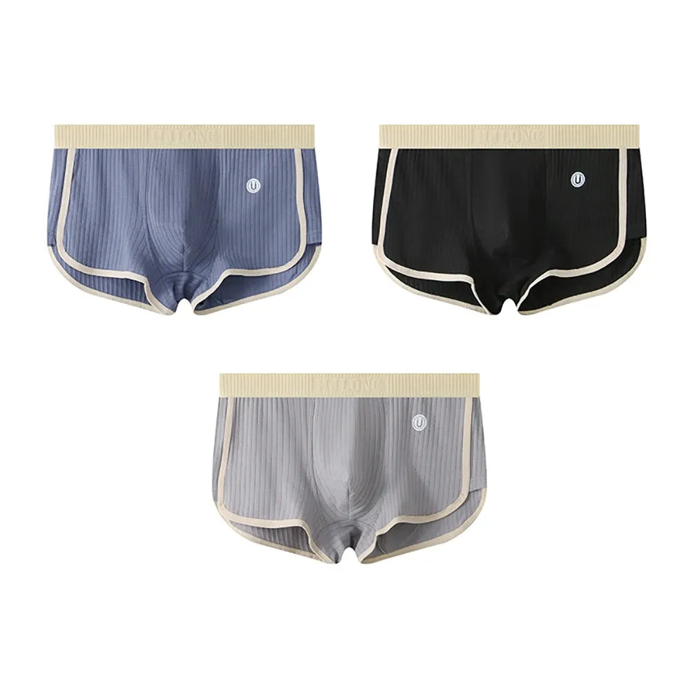 Men’s 3-Pack Ribbed Cotton Briefs Artisio