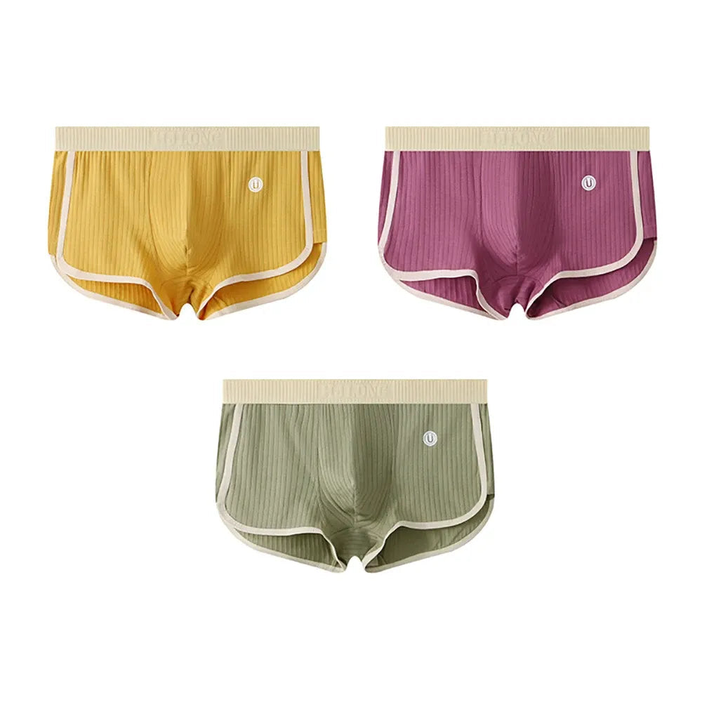 Men’s 3-Pack Ribbed Cotton Briefs Artisio