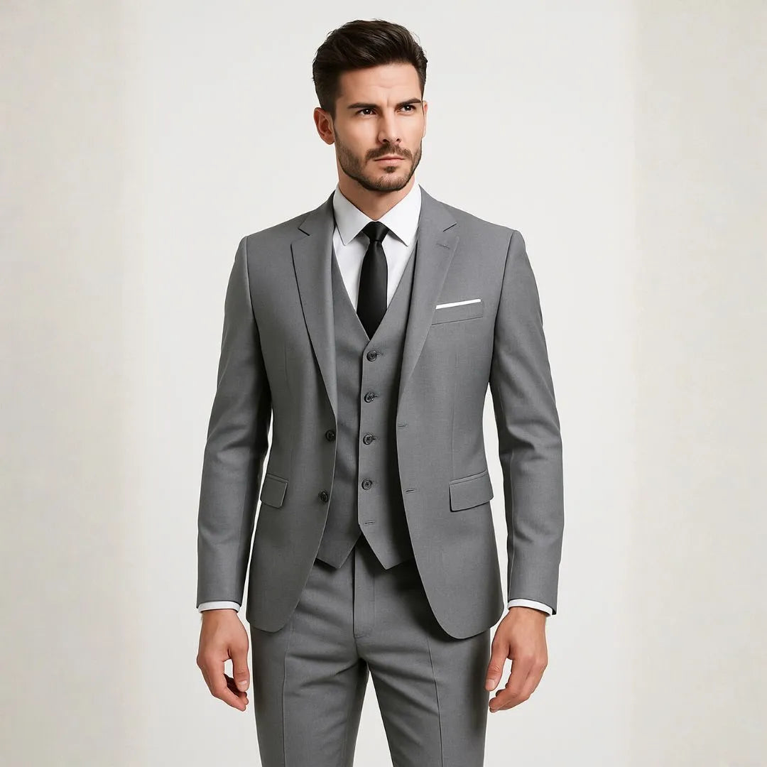 Men’s 3-Piece Slim Fit Suit Artisio