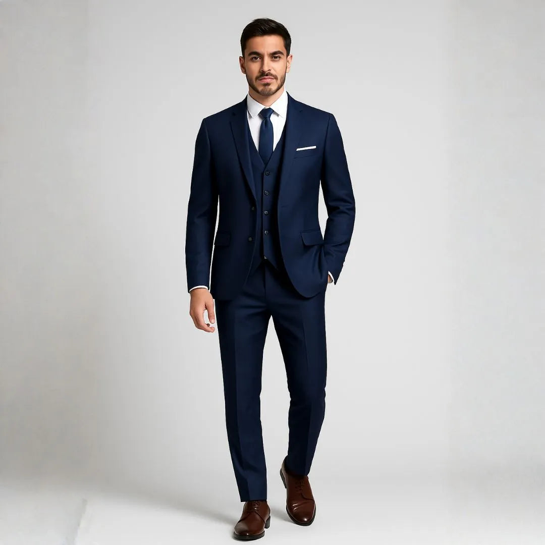 Men’s 3-Piece Slim Fit Suit Artisio