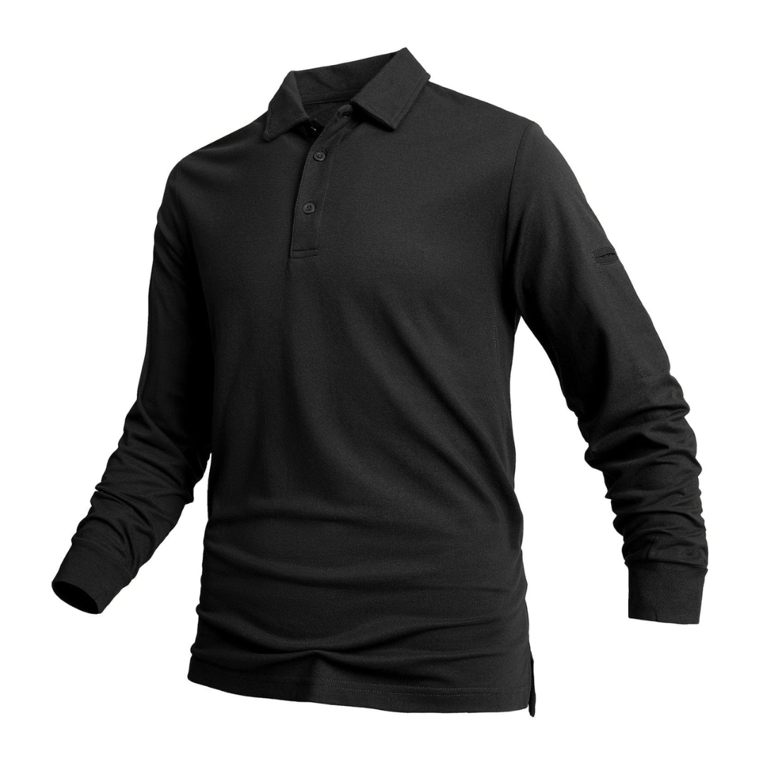 AT | Men’s Classic Fit Long Sleeve Polo Shirt