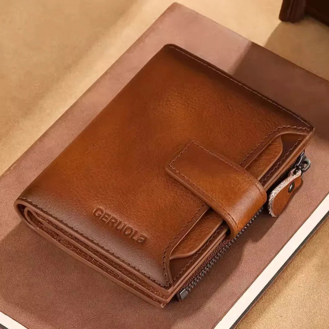 Men’s Genuine Leather RFID Wallet