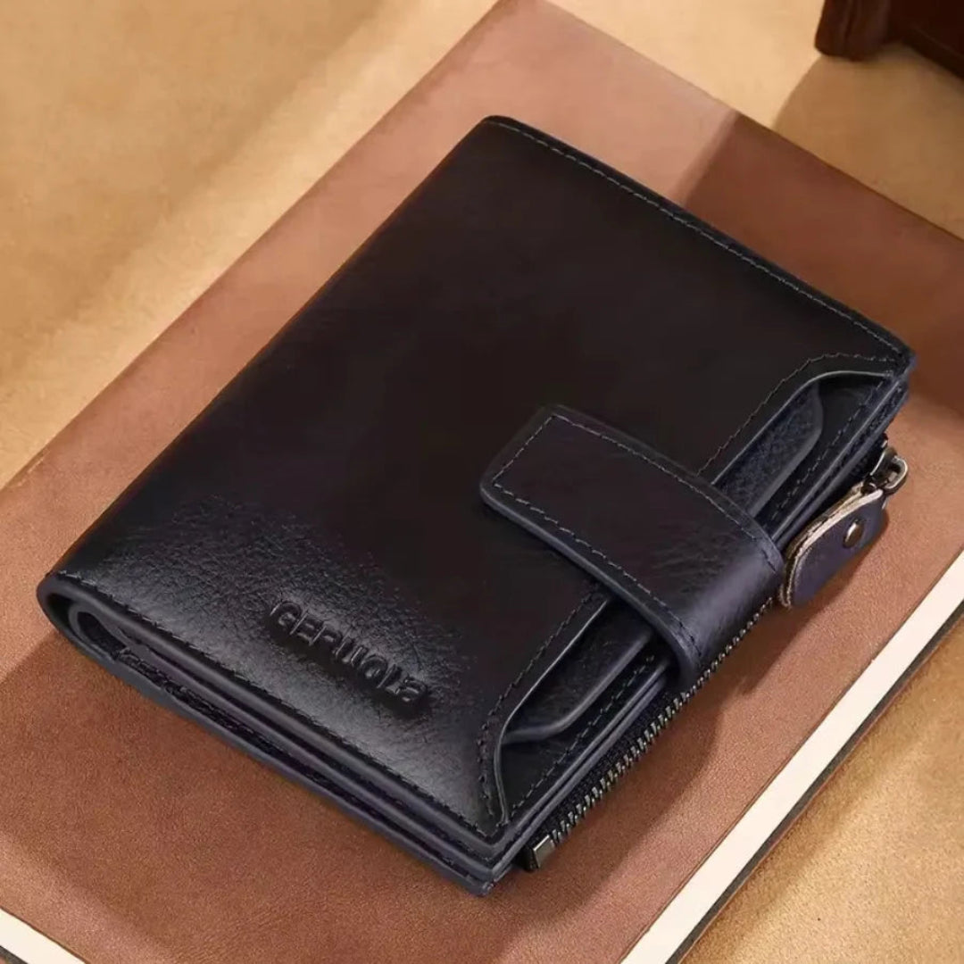 Men’s Genuine Leather RFID Wallet