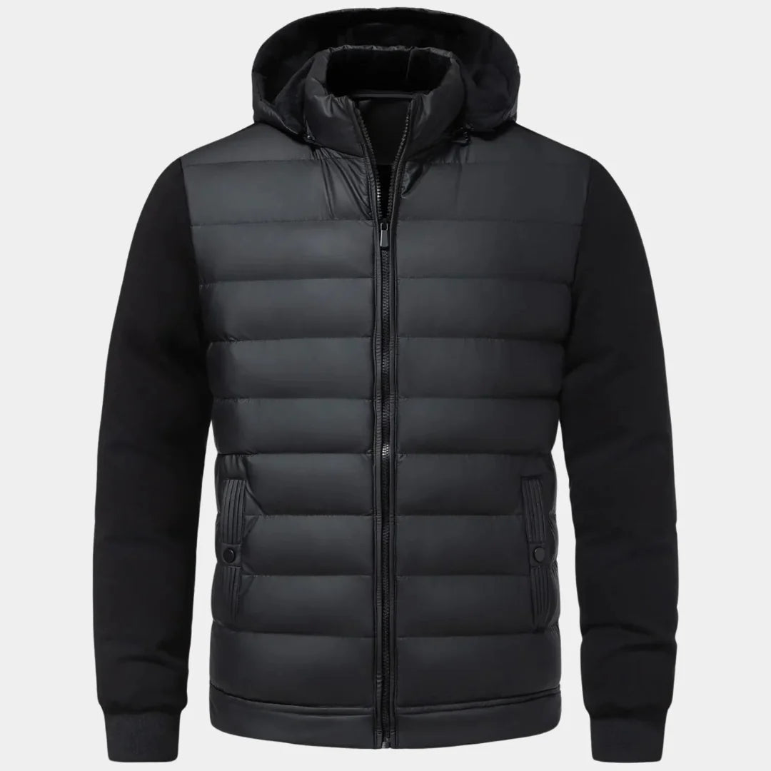 Men's Hybrid Hooded Puffer Jacket Artisio