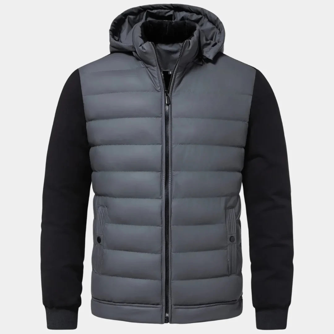Men's Hybrid Hooded Puffer Jacket Artisio