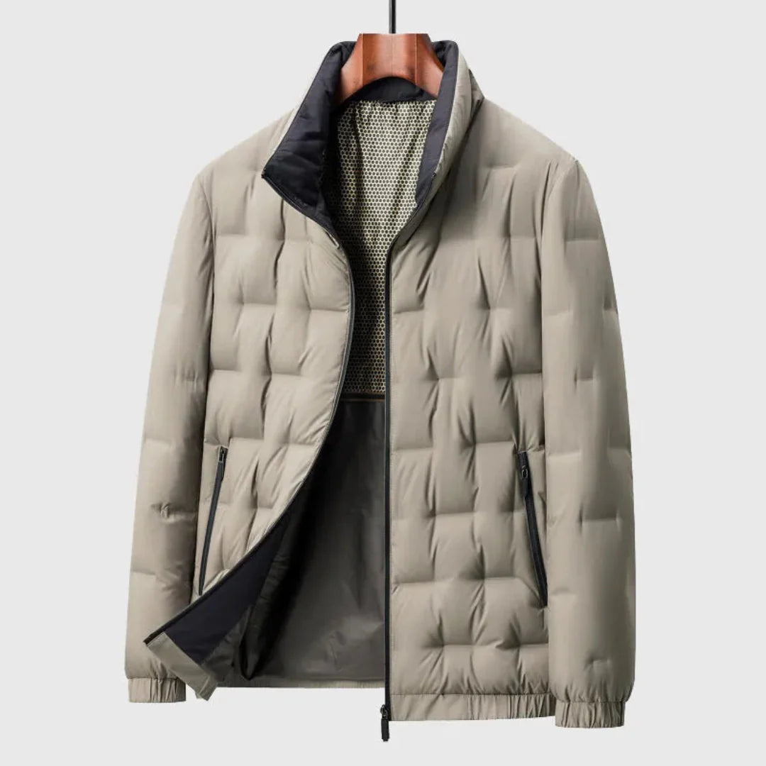 Men’s Ultra-Light Quilted Down Jacket Artisio