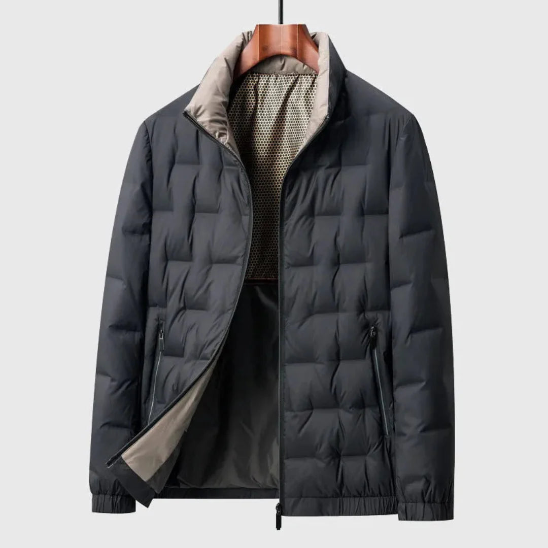Men’s Ultra-Light Quilted Down Jacket Artisio