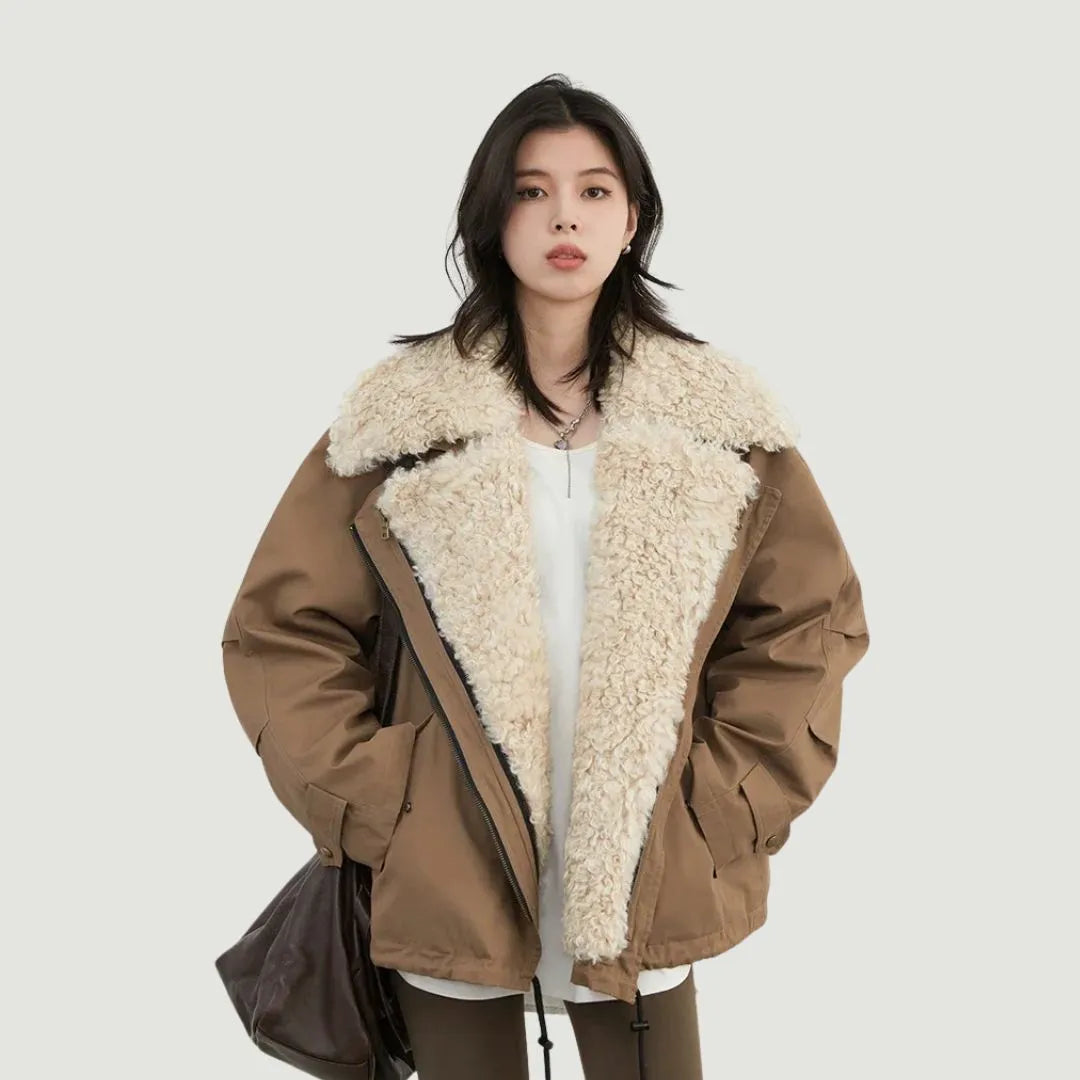 Mia Fleece-Lined Puffer Jacket Artisio