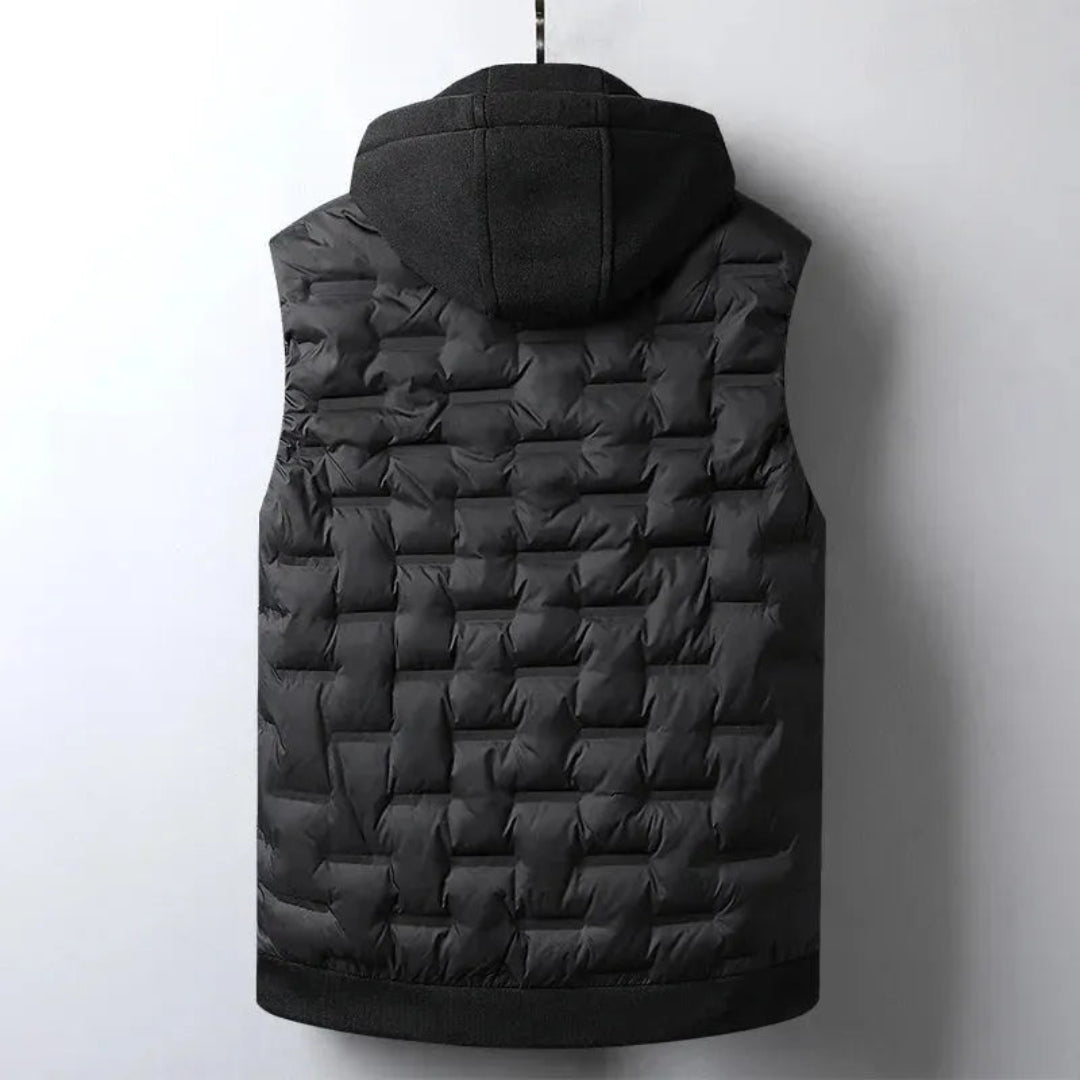 Mica Hooded Puffer Vest Artisio