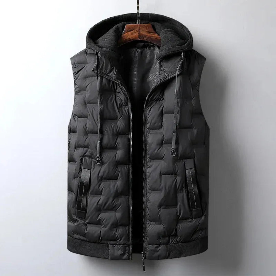 Mica Hooded Puffer Vest Artisio