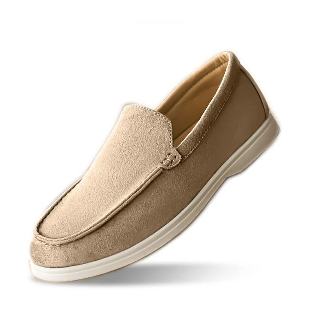 Milan Ultra-Lightweight Suede Loafers Artisio