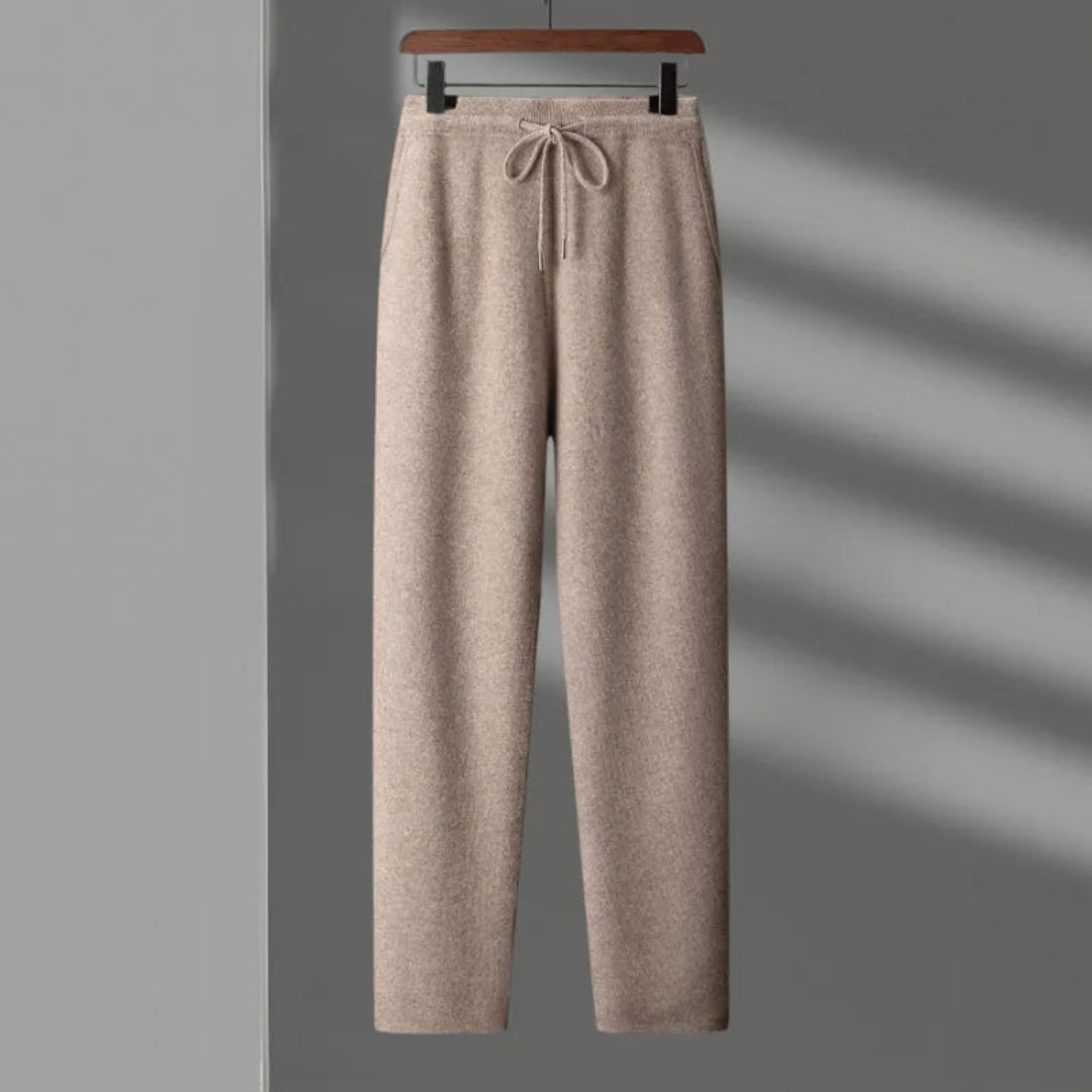 Miles Drawstring Merino Wool Pants Artisio