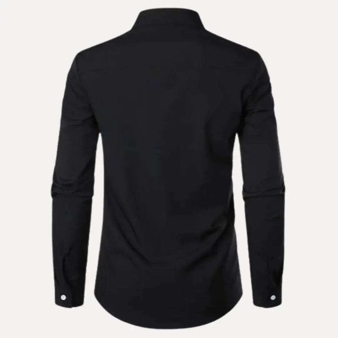 Milo Contrast Long Sleeve Shirt Artisio
