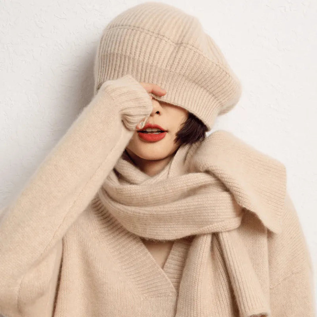 Nadie Cashmere Beret Artisio