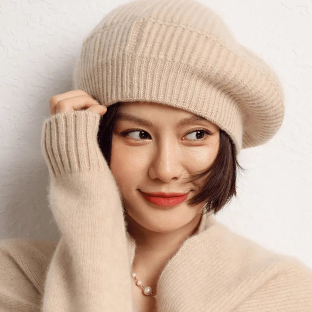 Nadie Cashmere Beret Artisio