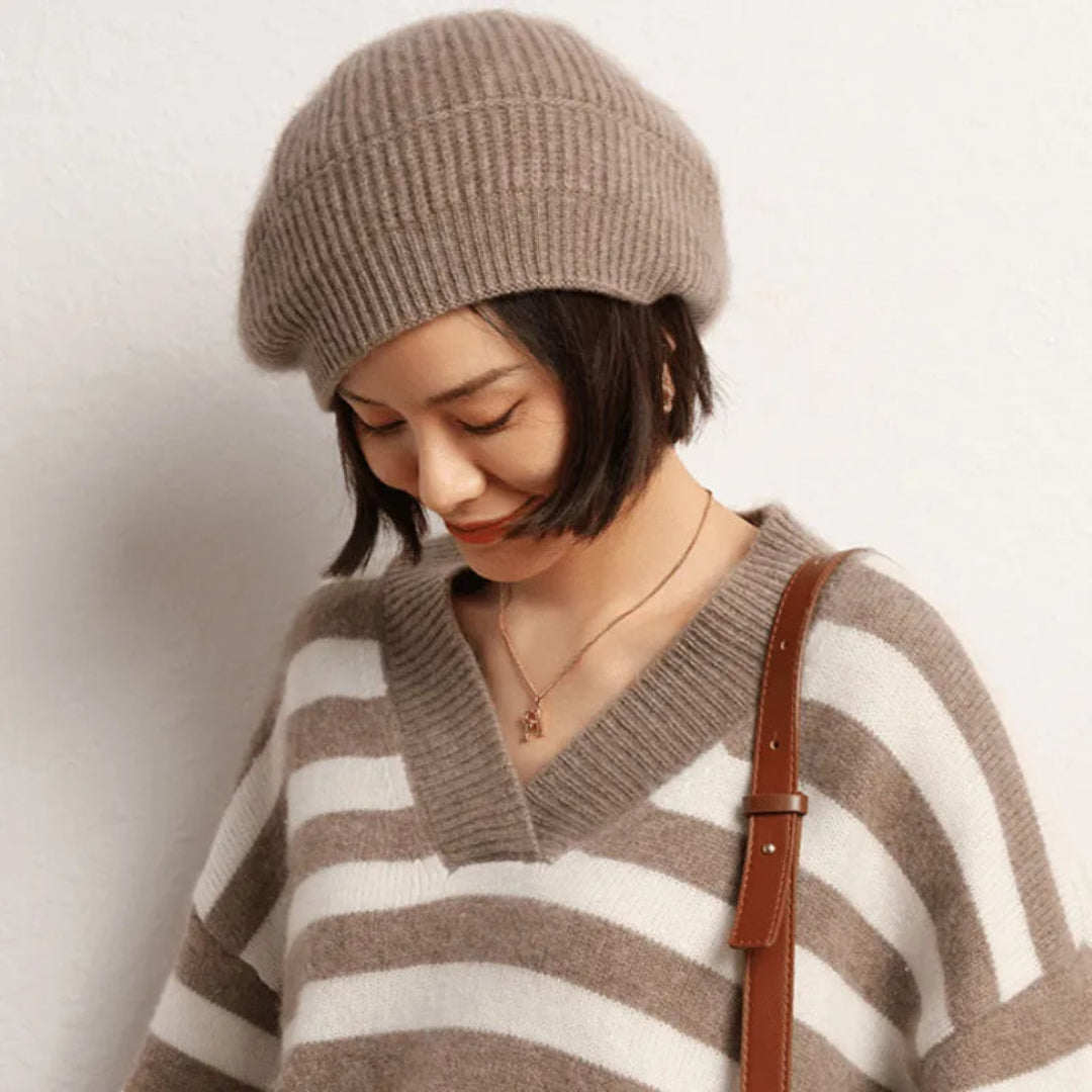 Nadie Cashmere Beret Artisio