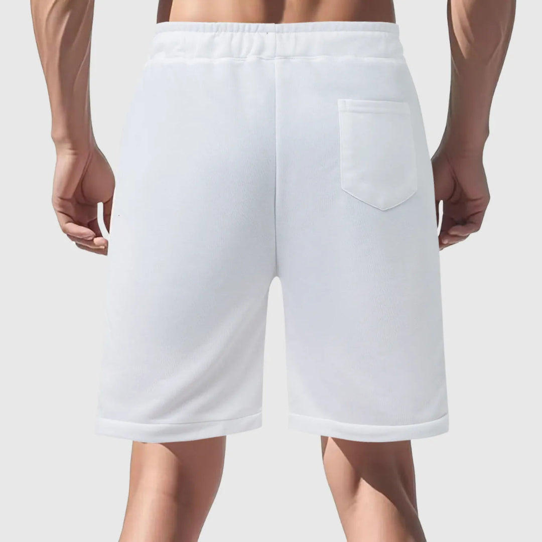Nick Distressed Drawstring Jogger Shorts Artisio