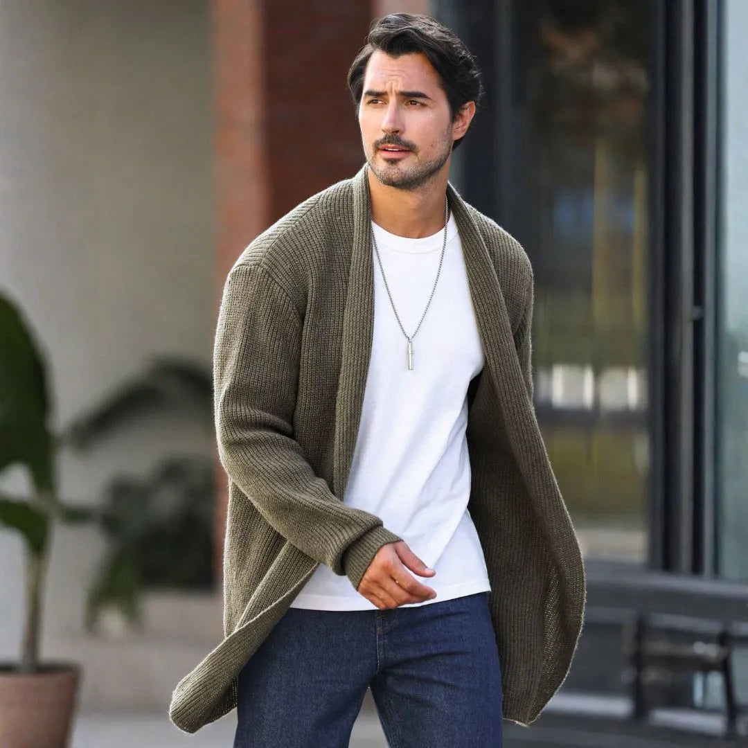 Noah Longline Knit Cardigan Artisio