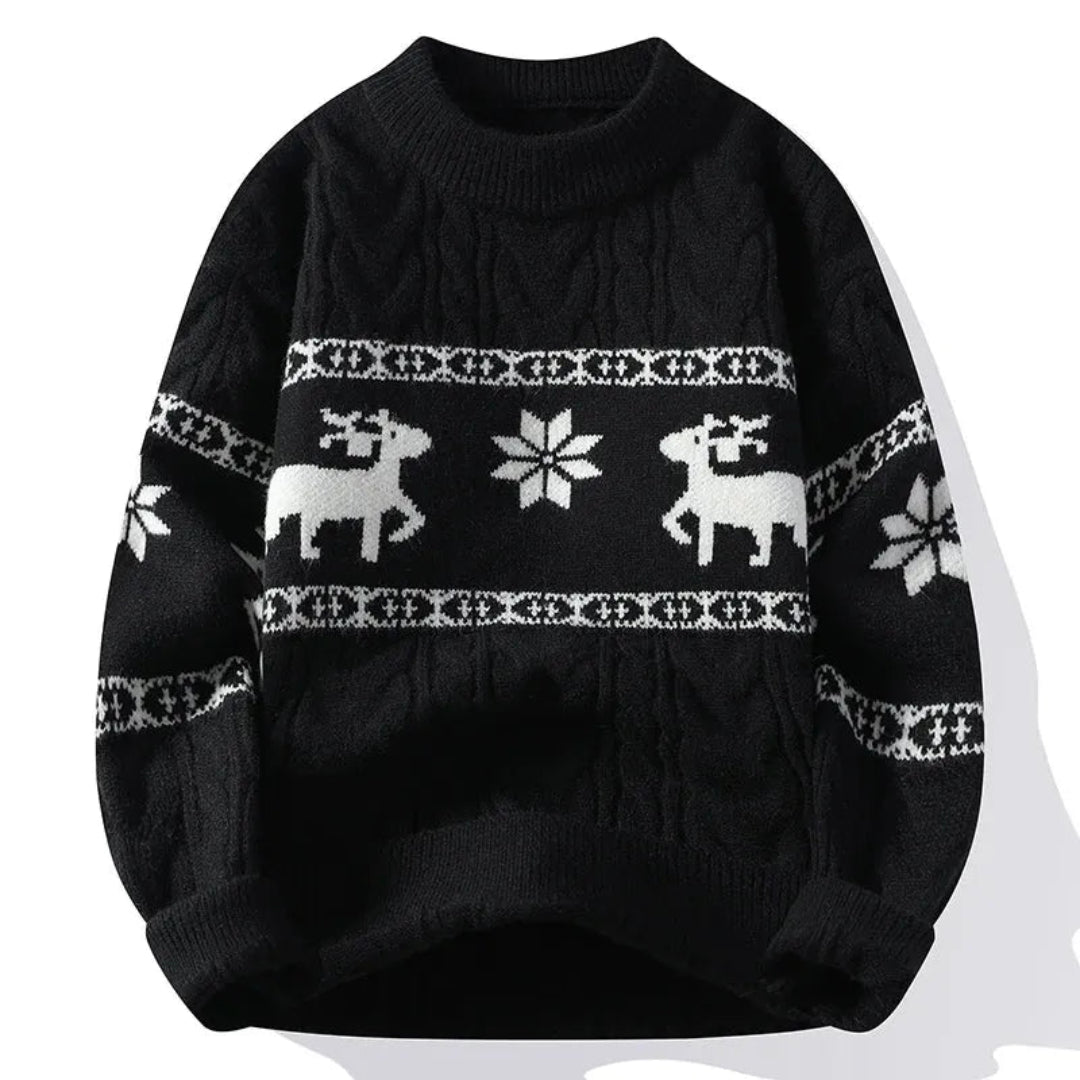 Noel Men's Reindeer Holiday Sweater Artisio