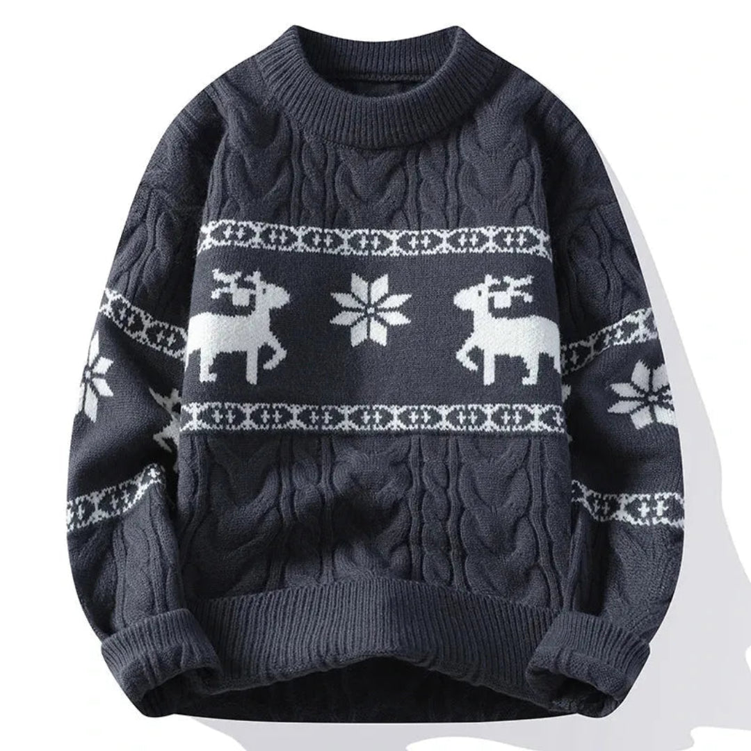 Noel Men's Reindeer Holiday Sweater Artisio