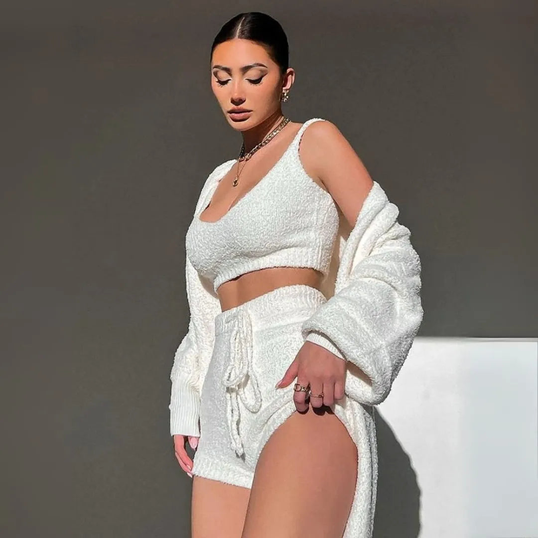 Olga 3-Piece Loungewear Set Artisio