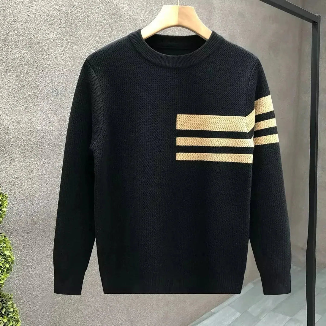Oliver Striped Crewneck Pullover Artisio