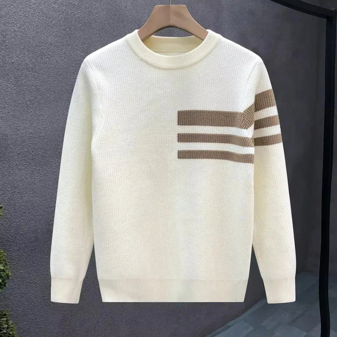 Oliver Striped Crewneck Pullover Artisio
