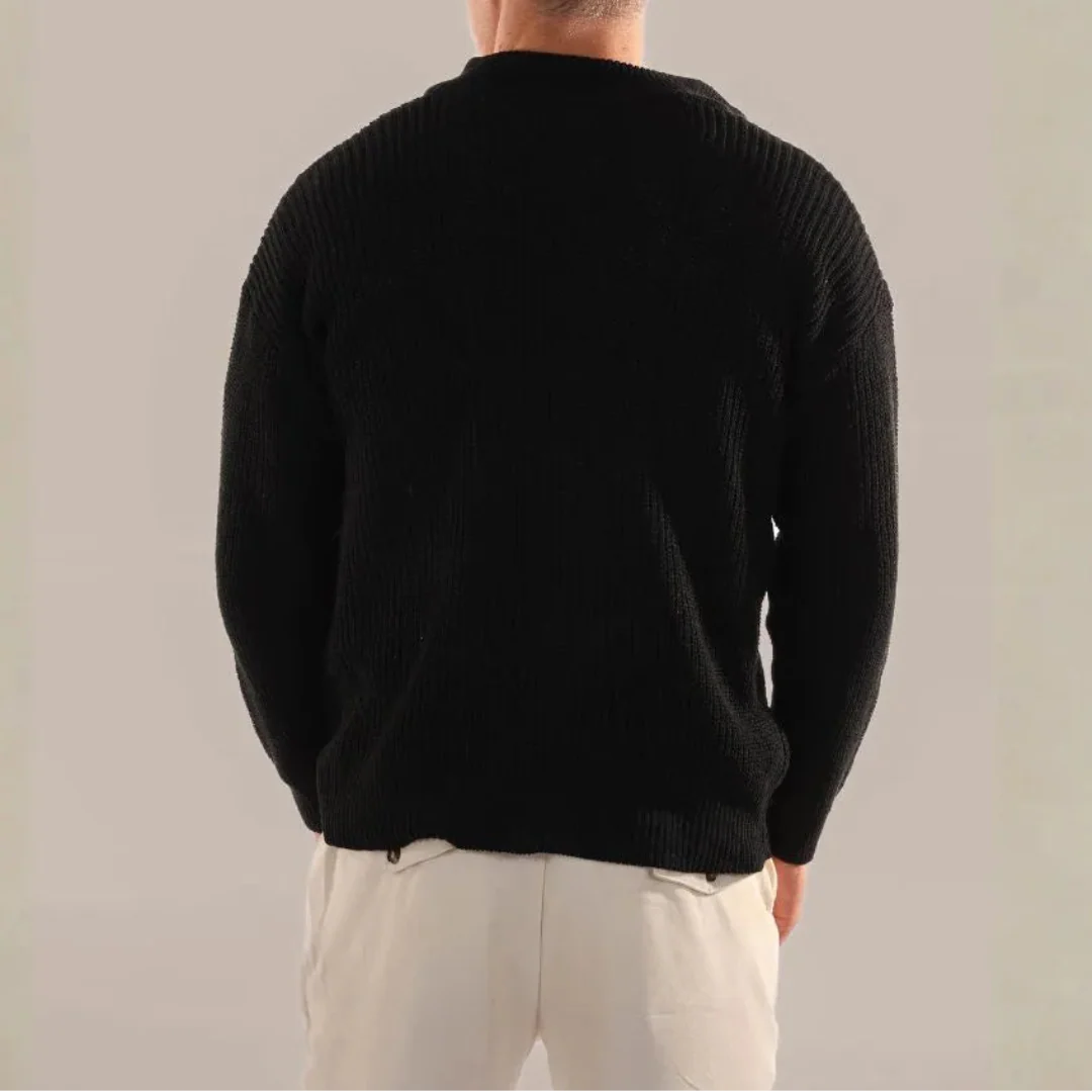Oscar Half-Zip Knit Jumper Artisio