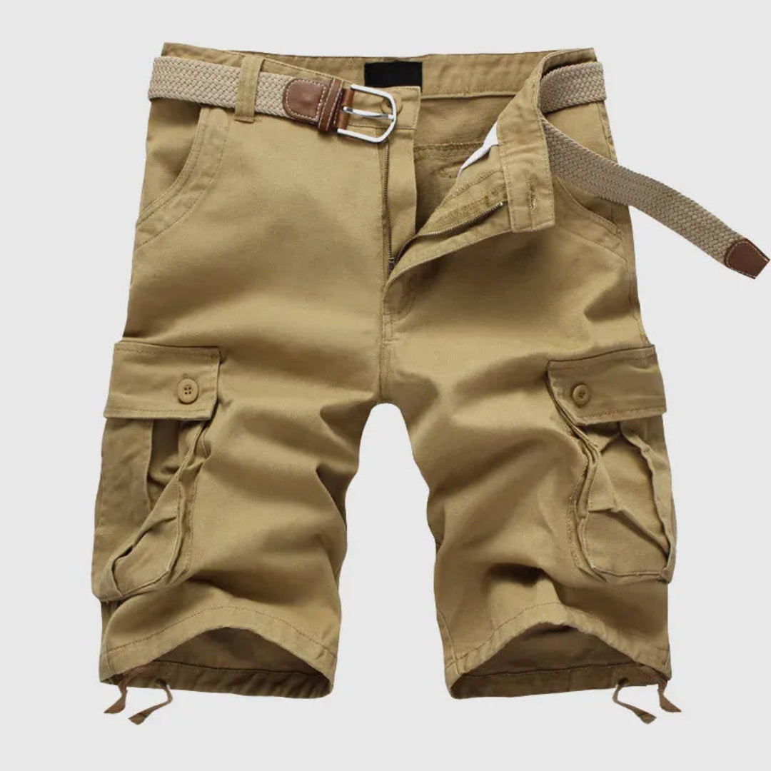 Paul Belted Tactical Cargo Shorts Artisio