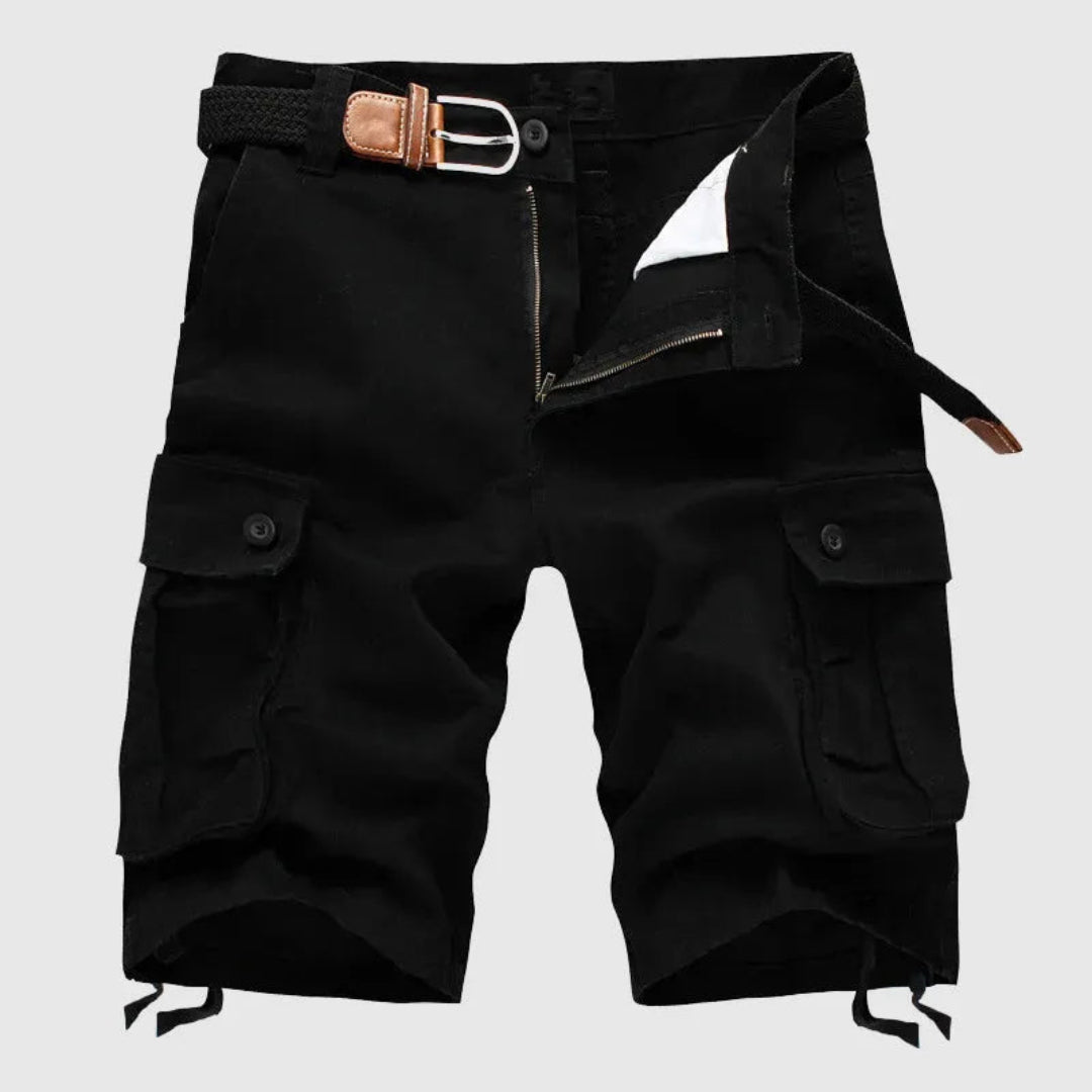 Paul Belted Tactical Cargo Shorts Artisio