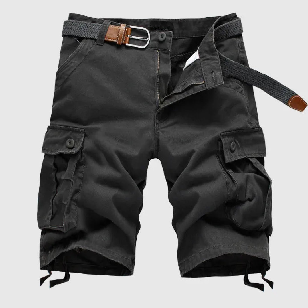 Paul Belted Tactical Cargo Shorts Artisio