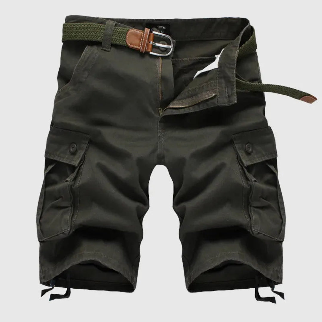 Paul Belted Tactical Cargo Shorts Artisio