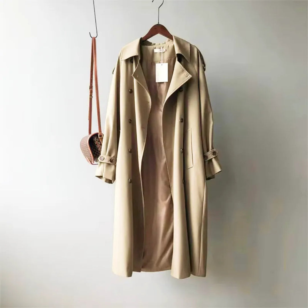 Rafaela Double-Breasted Trench Coat Artisio