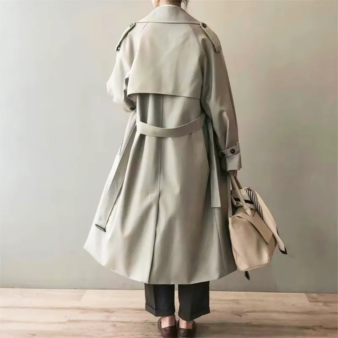 Rafaela Double-Breasted Trench Coat Artisio