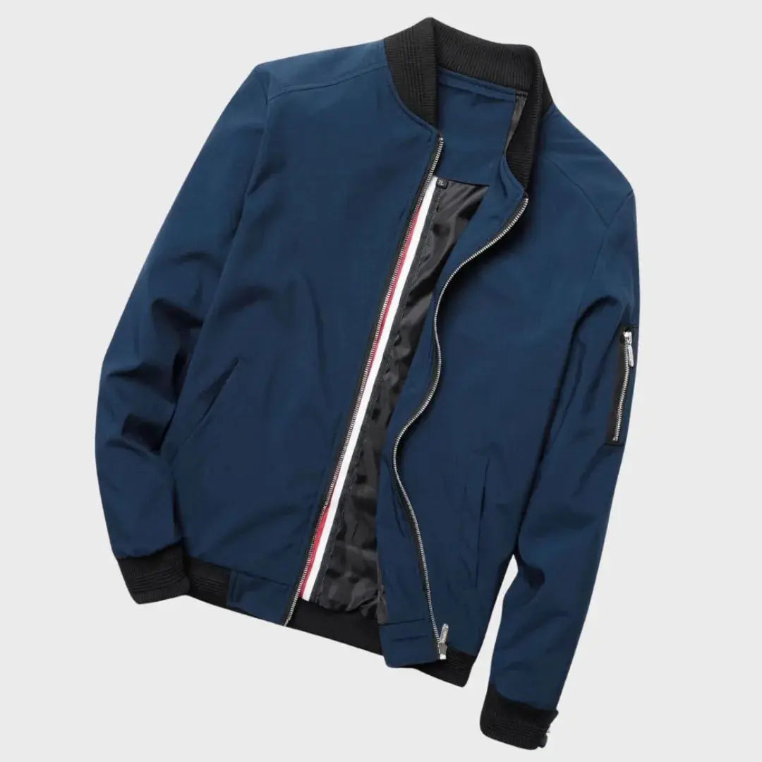 River Lightweight Full-Zip Bomber Jacket Artisio