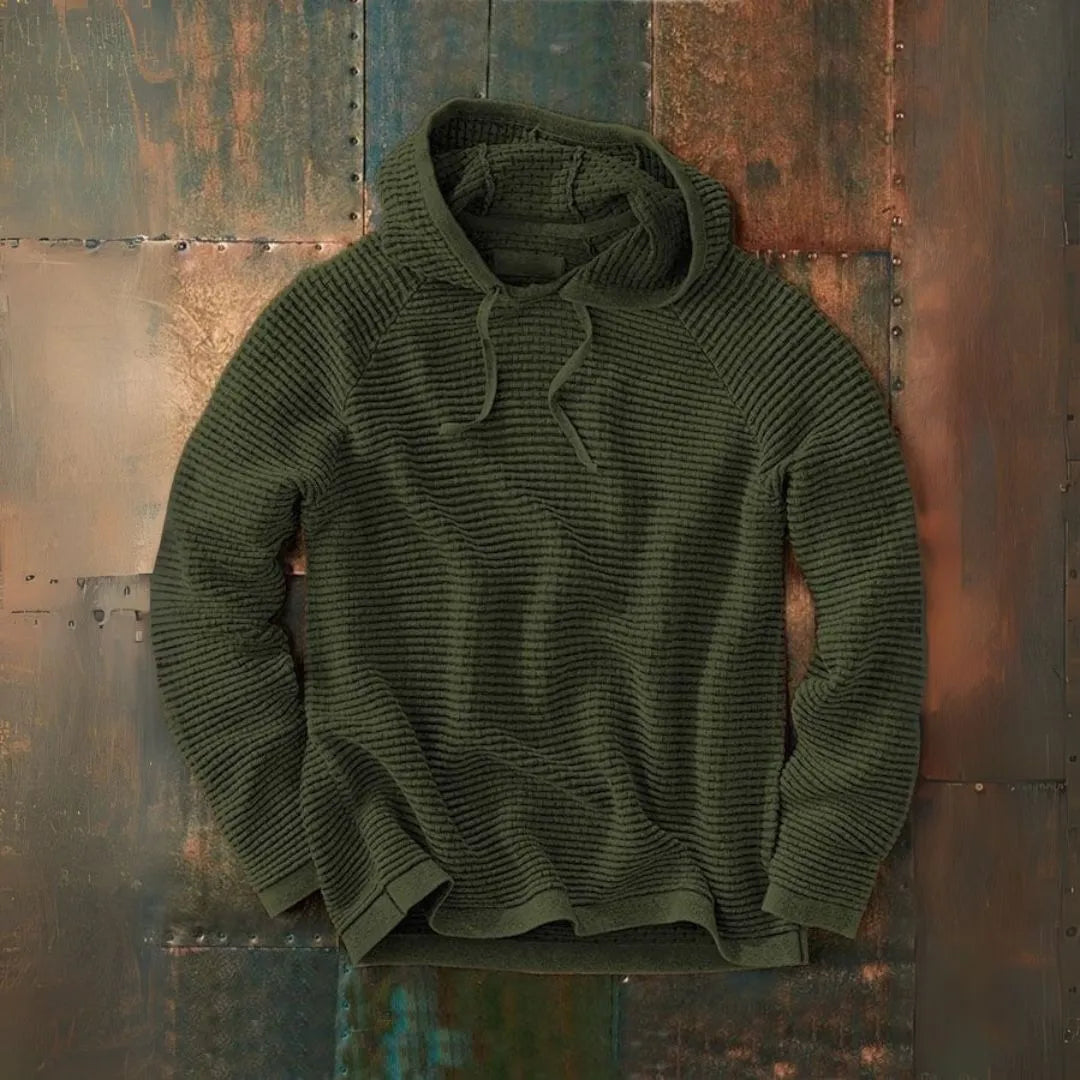 Ronan Knit Hooded Pullover Artisio