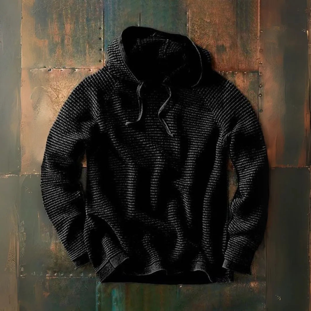 Ronan Knit Hooded Pullover Artisio