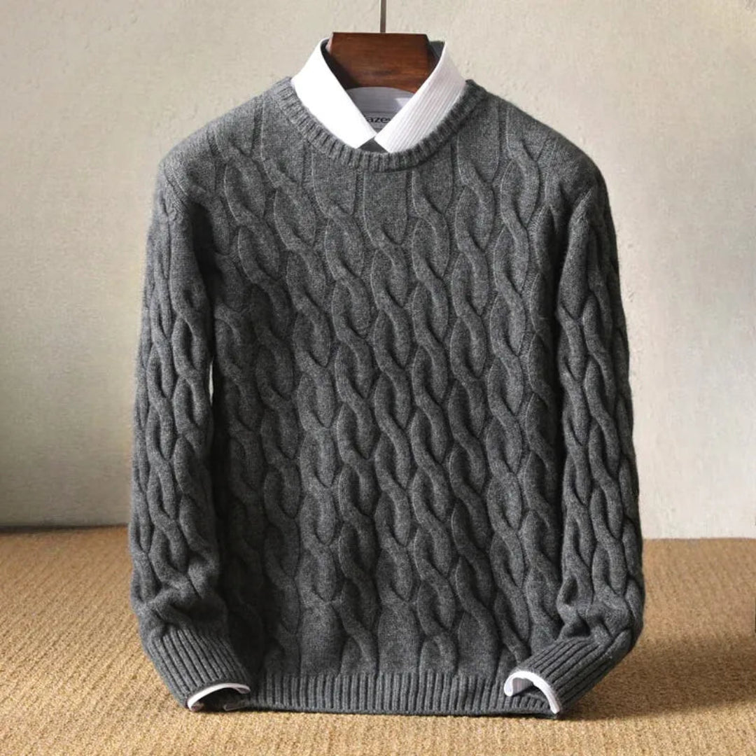 Russ Cable Knit Sweater Artisio