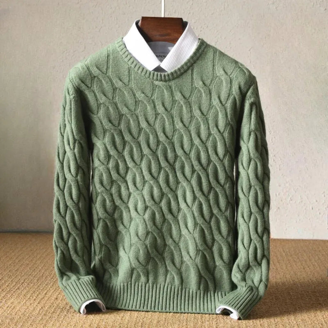 Russ Cable Knit Sweater Artisio
