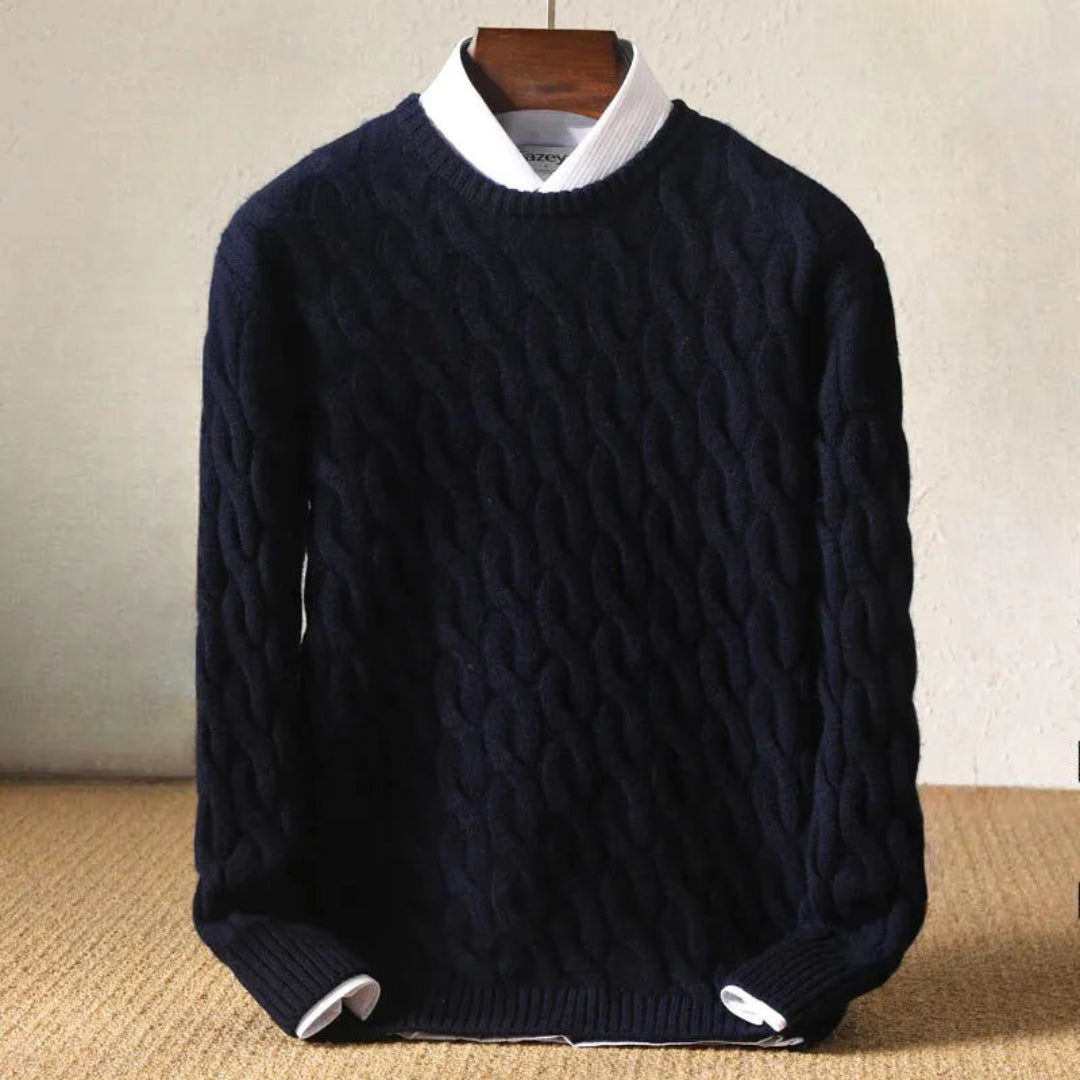 Russ Cable Knit Sweater Artisio