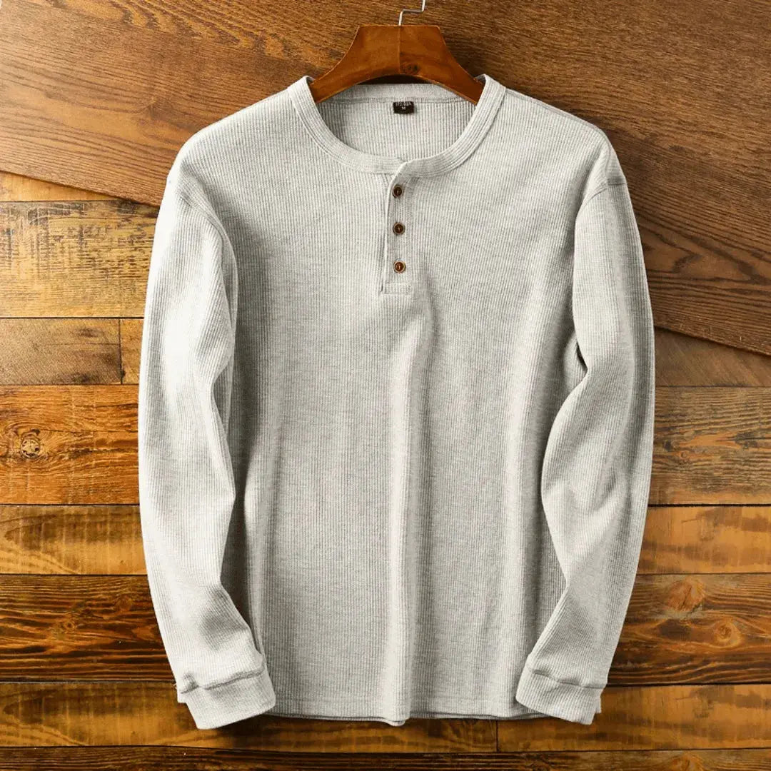 Simmons Heritage Cotton Henley Shirt Artisio